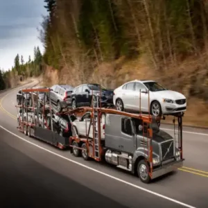 Car hauling rig using car hauler tips and dispatch strategies