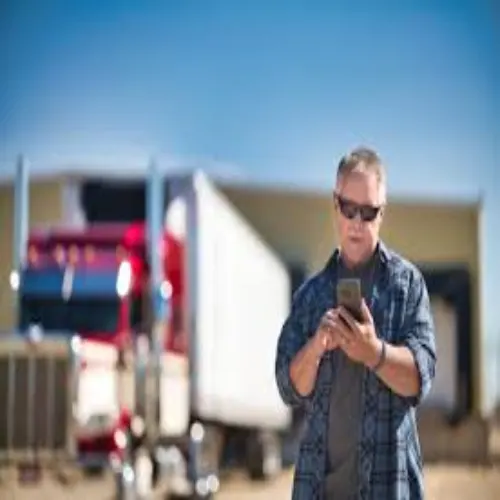 Owner-operator reviewing load board for better paying loads