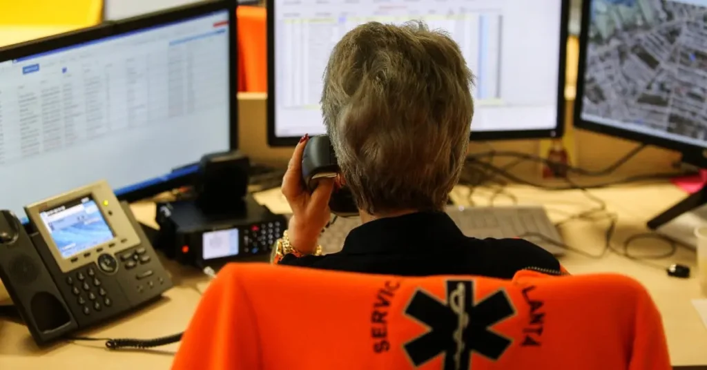 dispatcher making an independent callback to verify a fake broker before pickup 