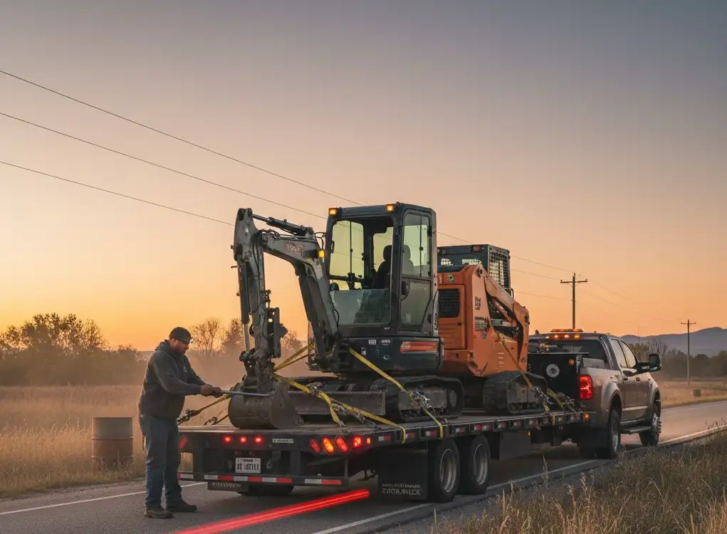 hotshot-truck-driver-company-planning-reloads-for-a-pickup-for-hotshot-trailer